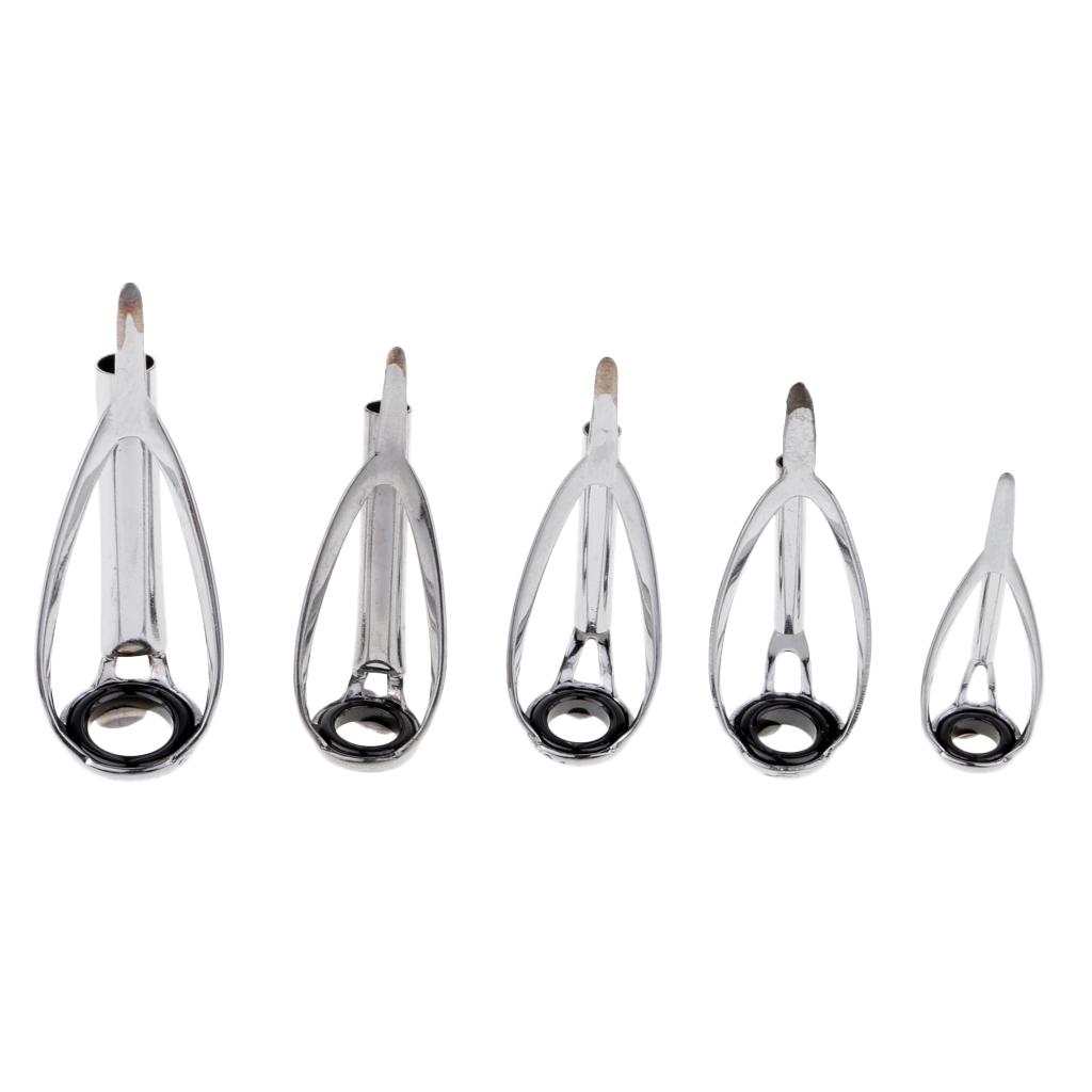 5 Pieces Fishing Rod Tip Kit S - Fishing Rod Guide Replacement บทวิจารณ์และราคา