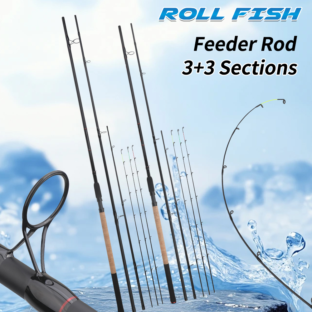 ROLLFISH 3.6m/3.9m Carbon Feed - Fishing Rod Tip Replacement บทวิจารณ์และราคา