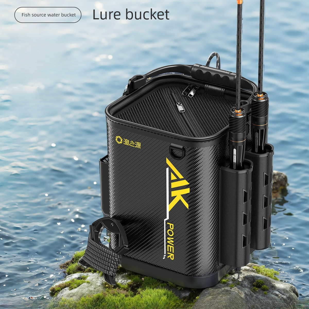 Multi-Functional Live Fish Buc - Fishing Rod Travel บทวิจารณ์และราคา