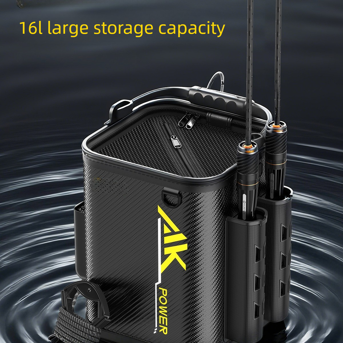 Multi-Functional Live Fish Buc - Fishing Rod Travel บทวิจารณ์และราคา