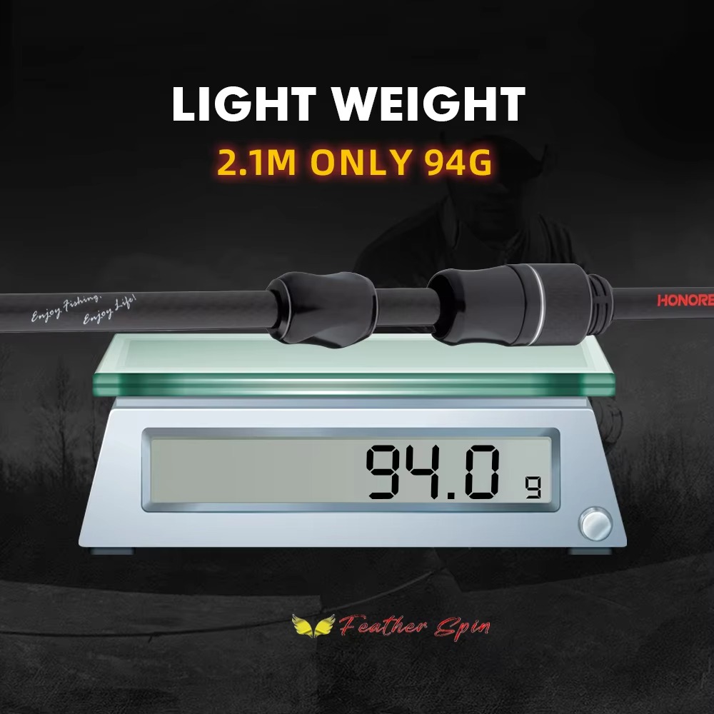 Freshwater Perch Bass Spinning - Fishing Rod Carbon Fiber บทวิจารณ์และราคา