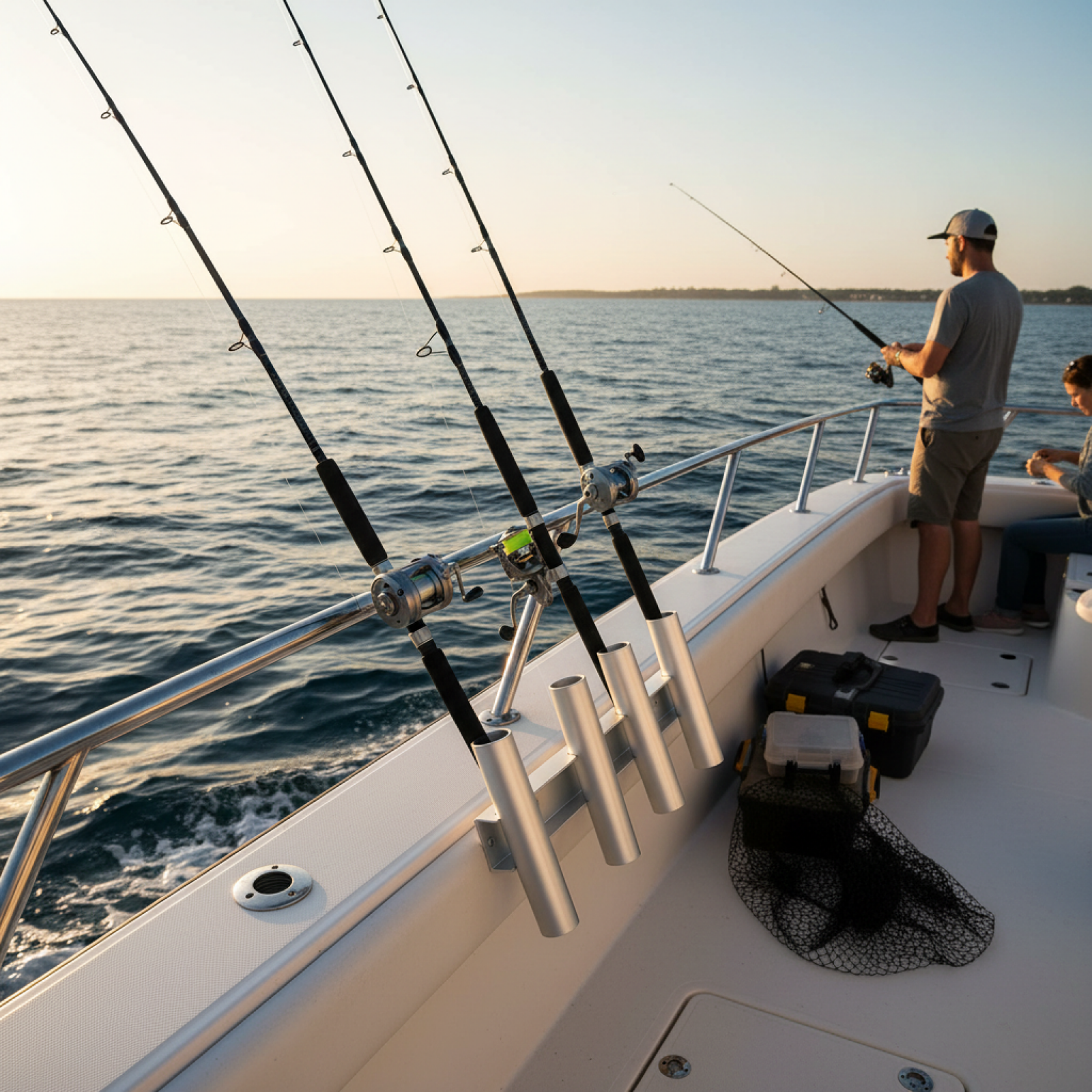 Marine Fishing Rod Rack Alumin - Fishing Rod Rack บทวิจารณ์และราคา