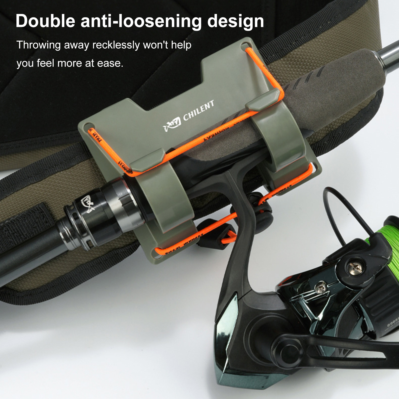 Outdoor Belt Clip Rod Holder H - Fishing Rod Fly บทวิจารณ์และราคา