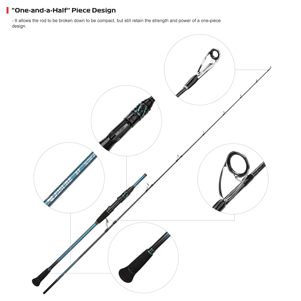 NOEBY K7 Slow Pitch Jigging Fi - Fishing Rod Surf บทวิจารณ์และราคา