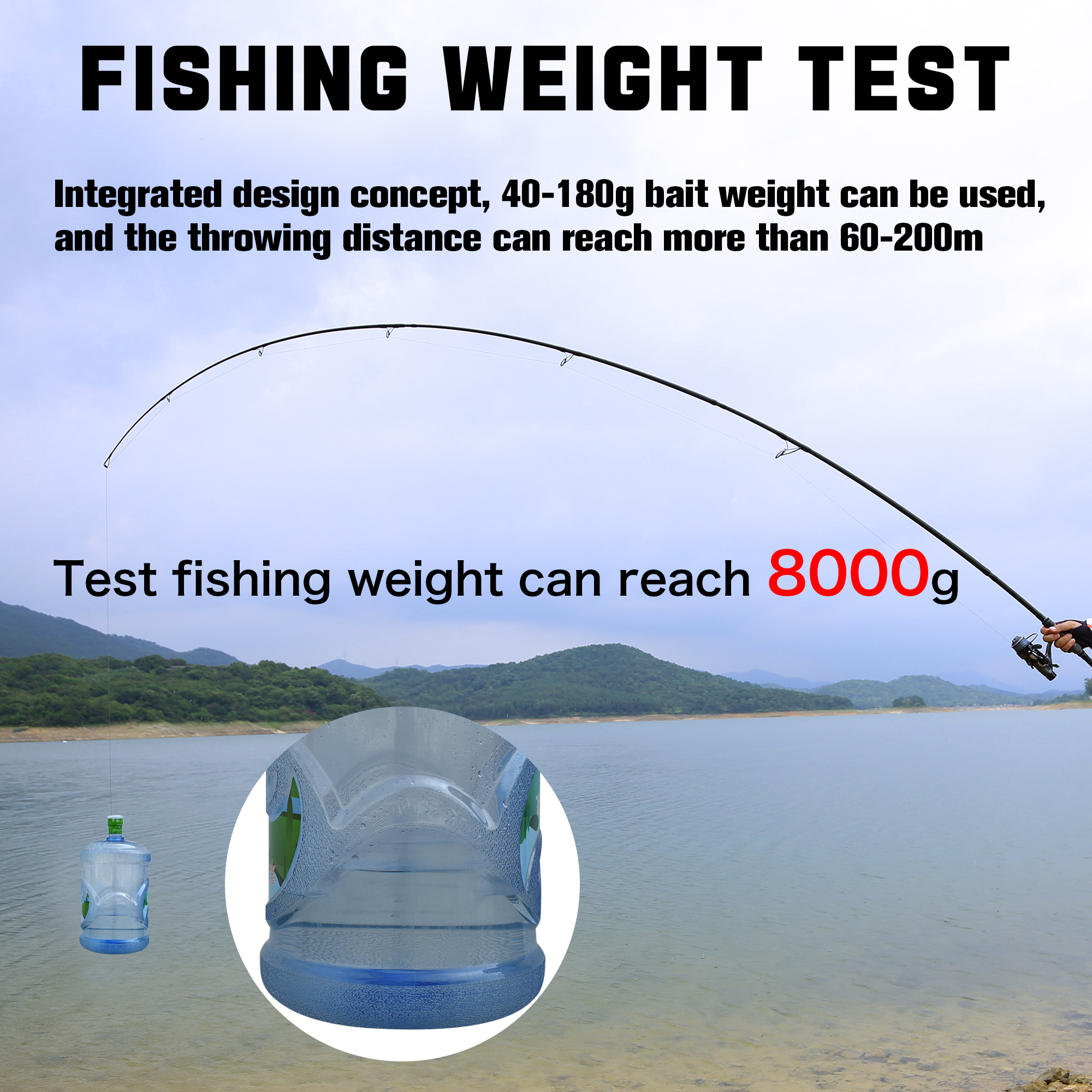 BIUTIFU BIGFISH Carp Surfcasti - Fishing Rod Surf บทวิจารณ์และราคา