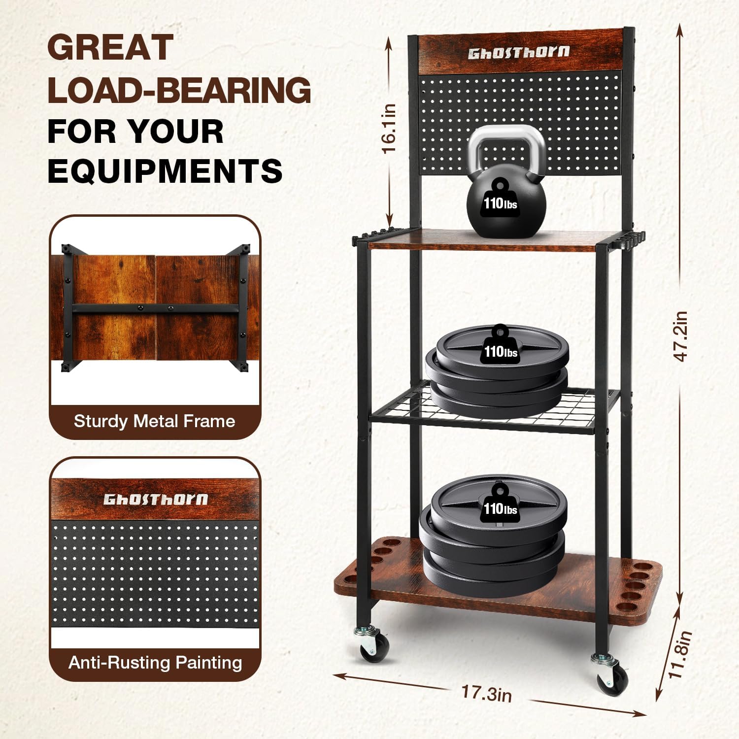 Fishing Rod Holder for Garage  - Fishing Rod Holder บทวิจารณ์และราคา