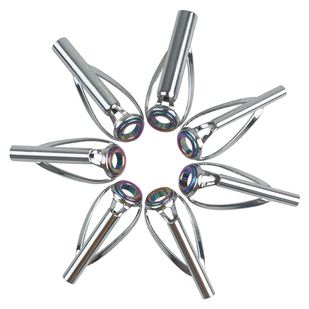 10Pcs Fishing rod guide tips r - Fishing Rod Tip Replacement บทวิจารณ์และราคา