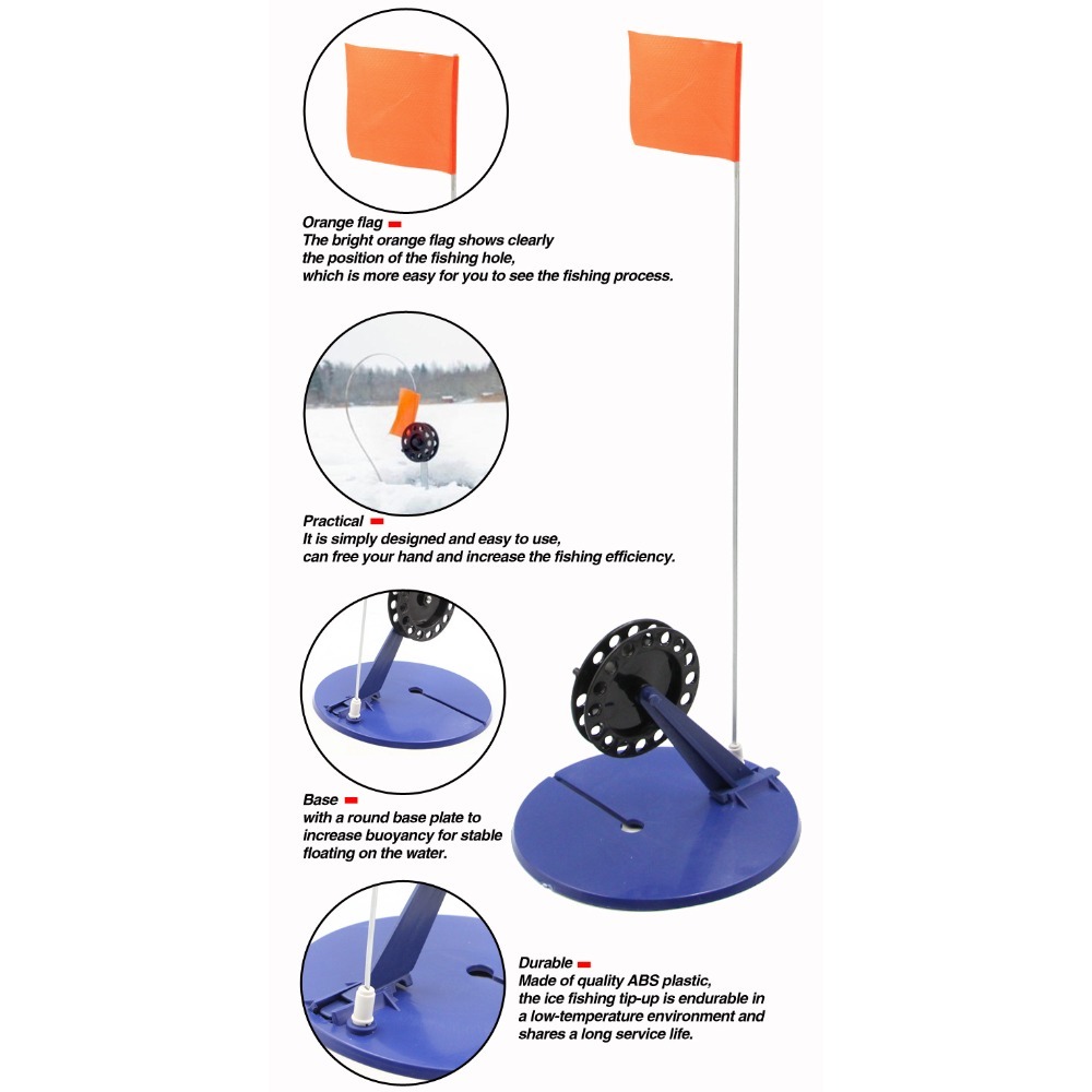 1PC Automatic Ice Fishing Plat - Fishing Rod Ice บทวิจารณ์และราคา