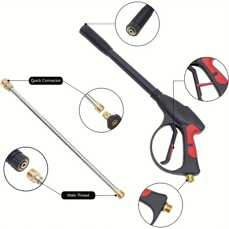 Portable High Pressure Car Was - Fishing Rod Travel บทวิจารณ์และราคา