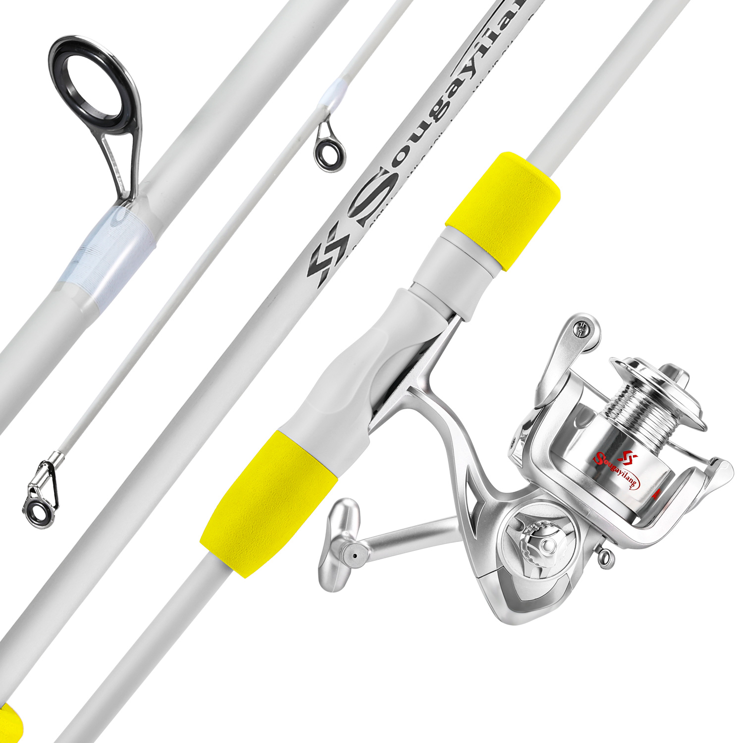 Sougayilang 2section Spinning  - Fishing Rod Spinning บทวิจารณ์และราคา