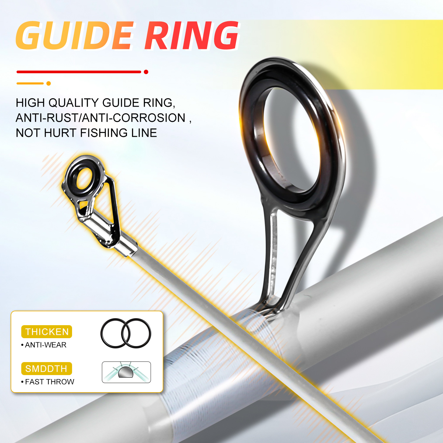 Sougayilang 2section Spinning  - Fishing Rod Spinning บทวิจารณ์และราคา