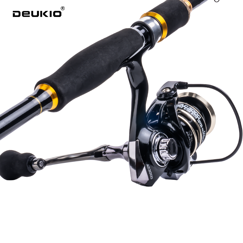 DEUKIO Fishing Rod Reel Combo  - Fishing Rod Carbon Fiber บทวิจารณ์และราคา