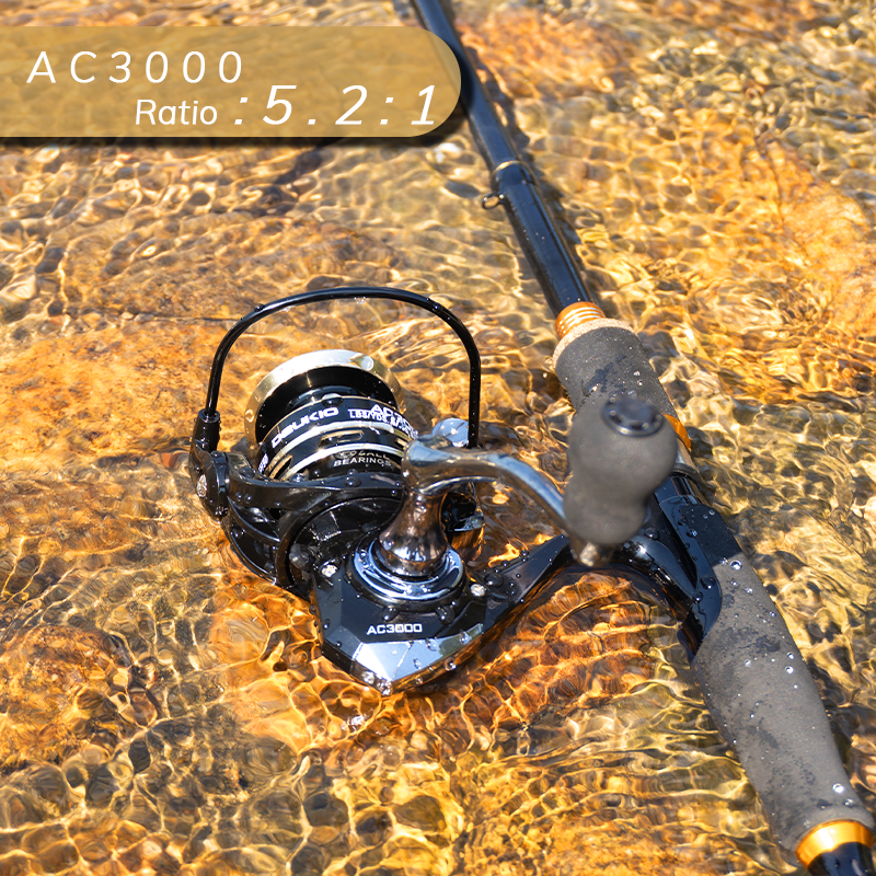 DEUKIO Fishing Rod Reel Combo  - Fishing Rod Carbon Fiber บทวิจารณ์และราคา