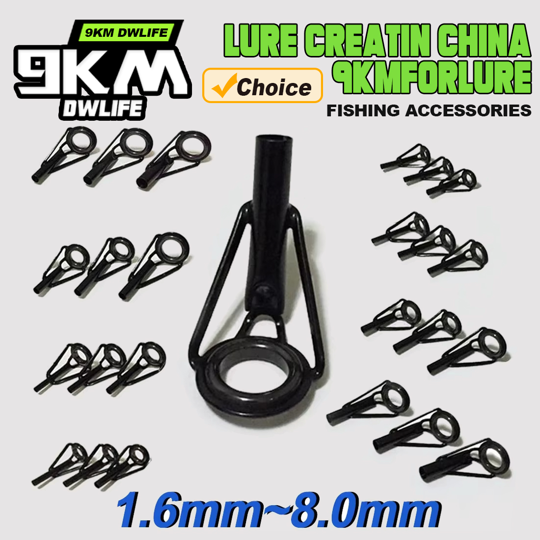 5Pcs Fishing Rod Tip Guides Re - Fishing Rod Tip Replacement บทวิจารณ์และราคา