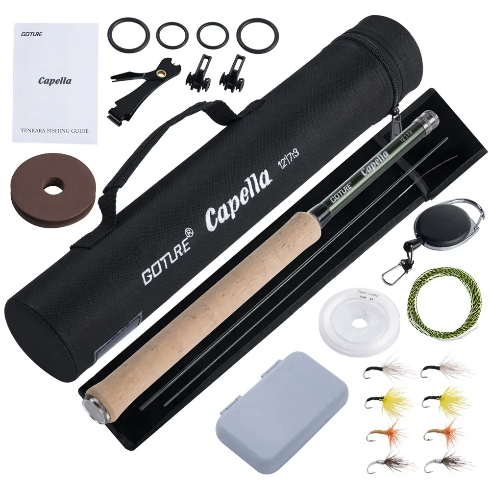 Goture 12FT Classical Tenkara  - Fishing Rod Fly บทวิจารณ์และราคา