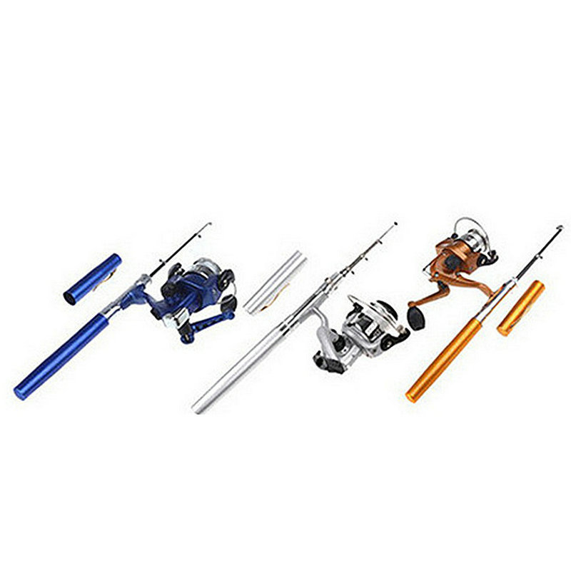 1M Pen Rod Set Mini Spinning R - Fishing Rod Telescopic บทวิจารณ์และราคา