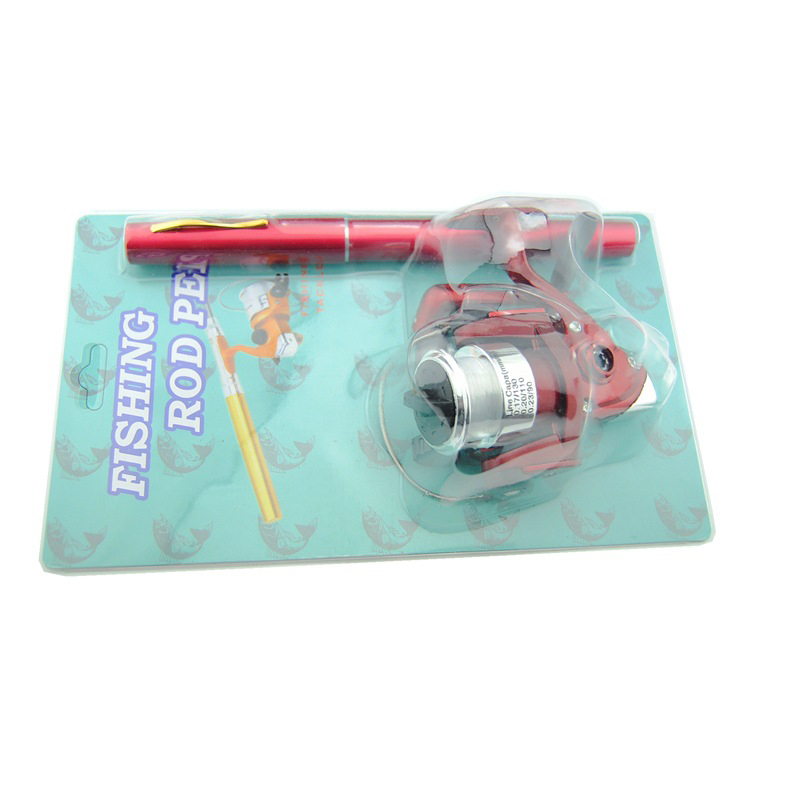 1M Pen Rod Set Mini Spinning R - Fishing Rod Telescopic บทวิจารณ์และราคา