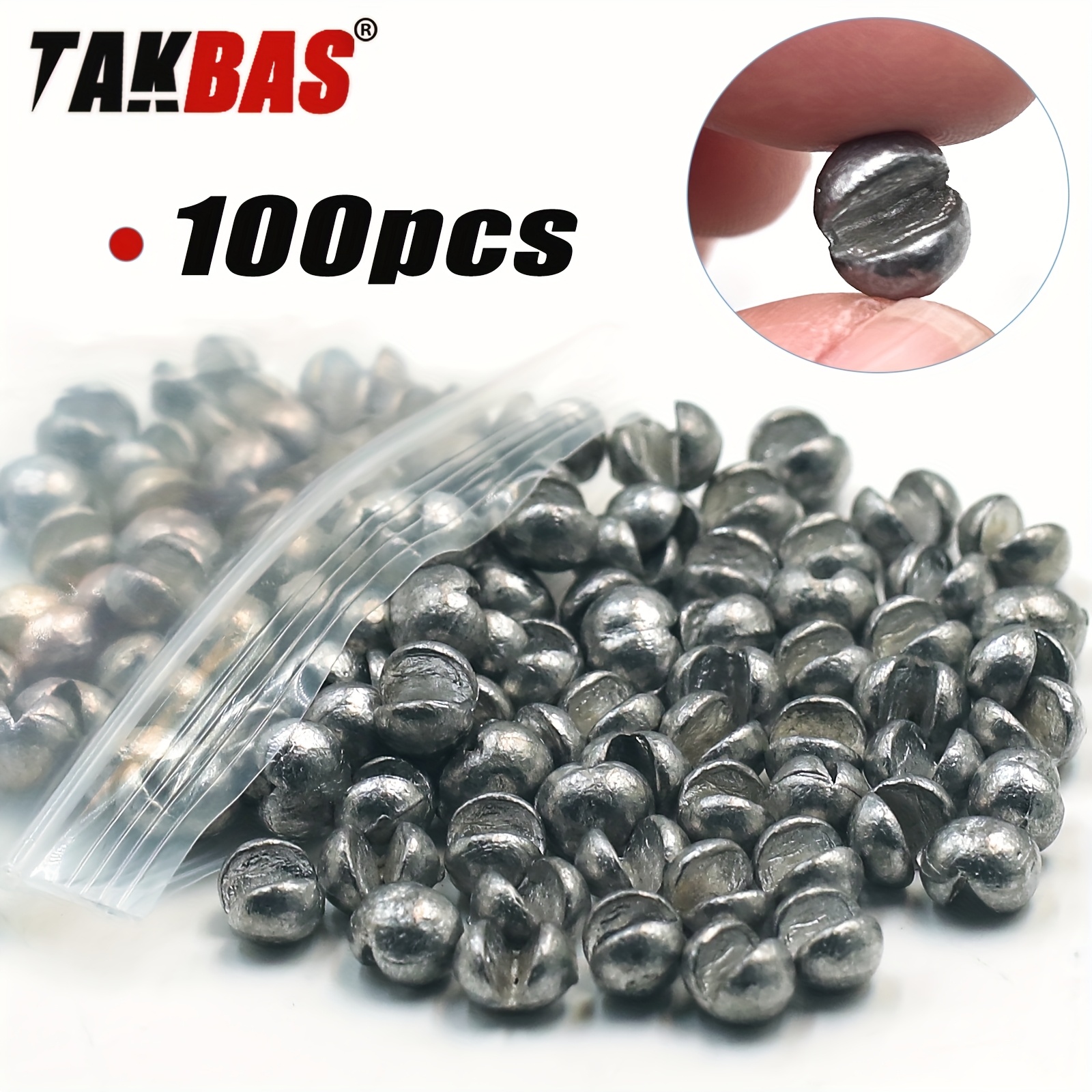 TAKBAS 100pcs Lead Fishing Wei - Fishing Rod Building Kit บทวิจารณ์และราคา